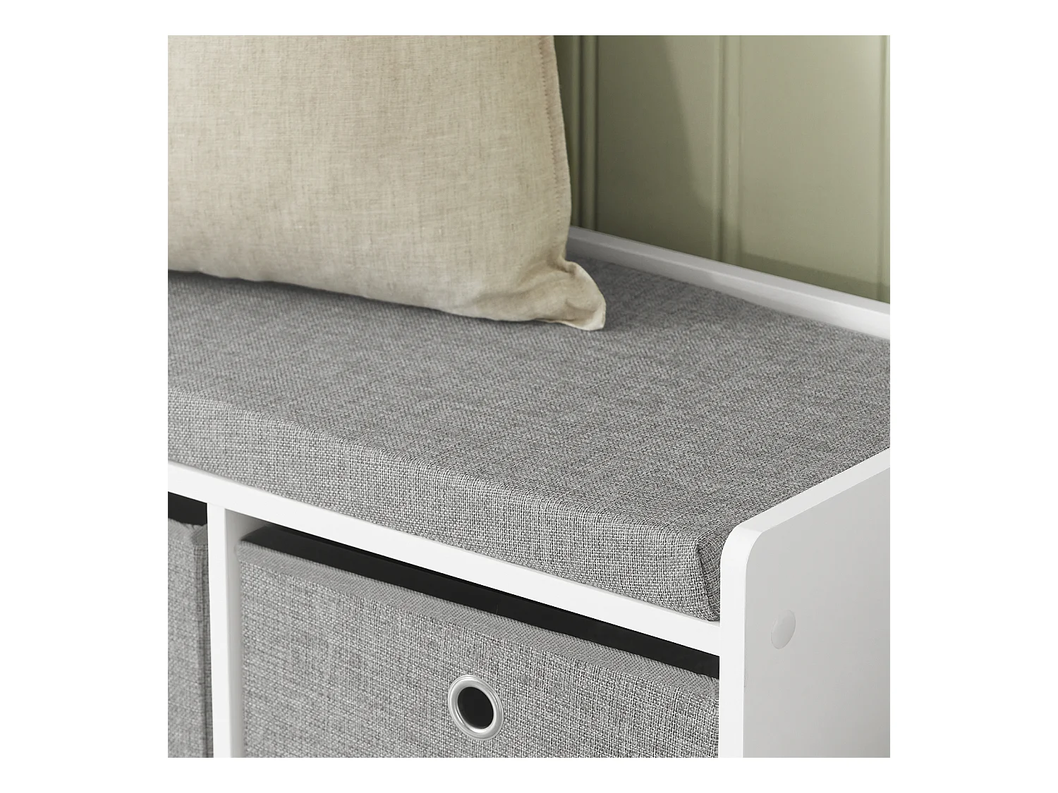 Ławka na buty z i siedzisko i 3 koszami FSR65-DG