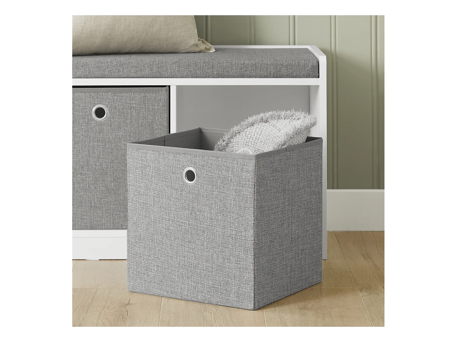 Ławka na buty z i siedzisko i 3 koszami FSR65-DG