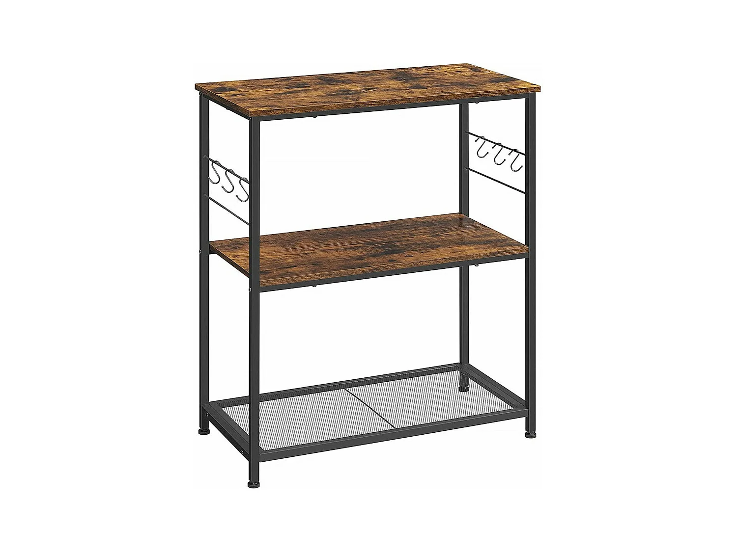 Meuble de cuisine étagère marron 80 x 40 x 90 cm 12_0003135