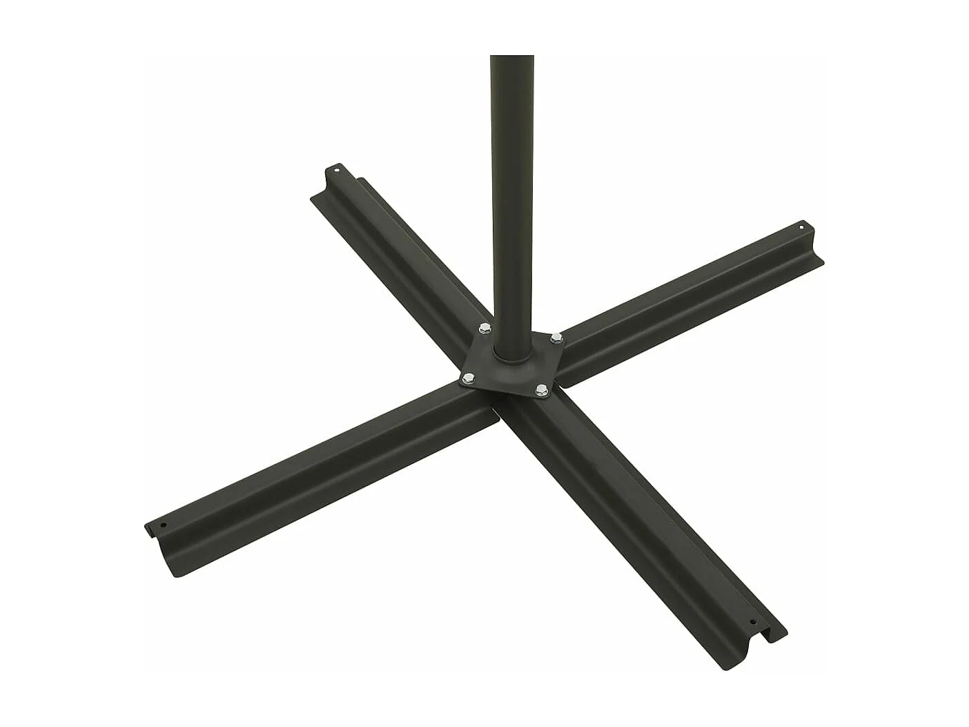 Parasol meuble de jardin noire 300 x 300 x 255 cm 02_0008525