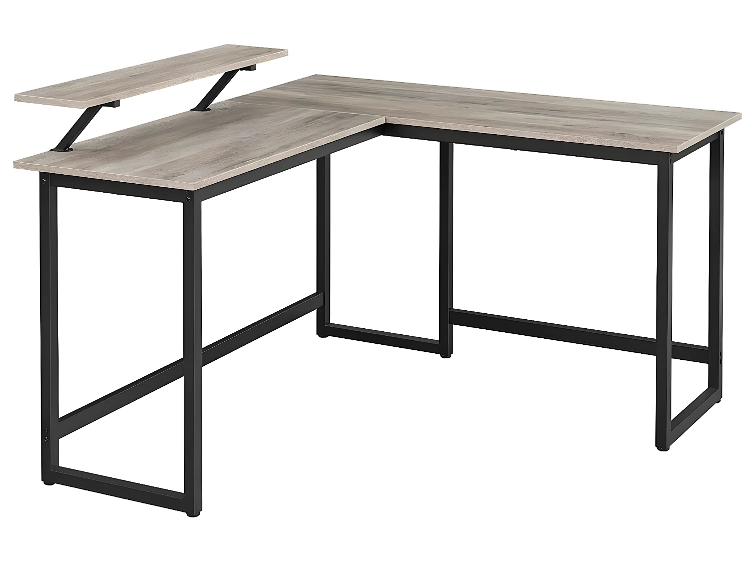 Nureau en forme de métal argentée 140 x 130 x 91.5 cm 12_0001315