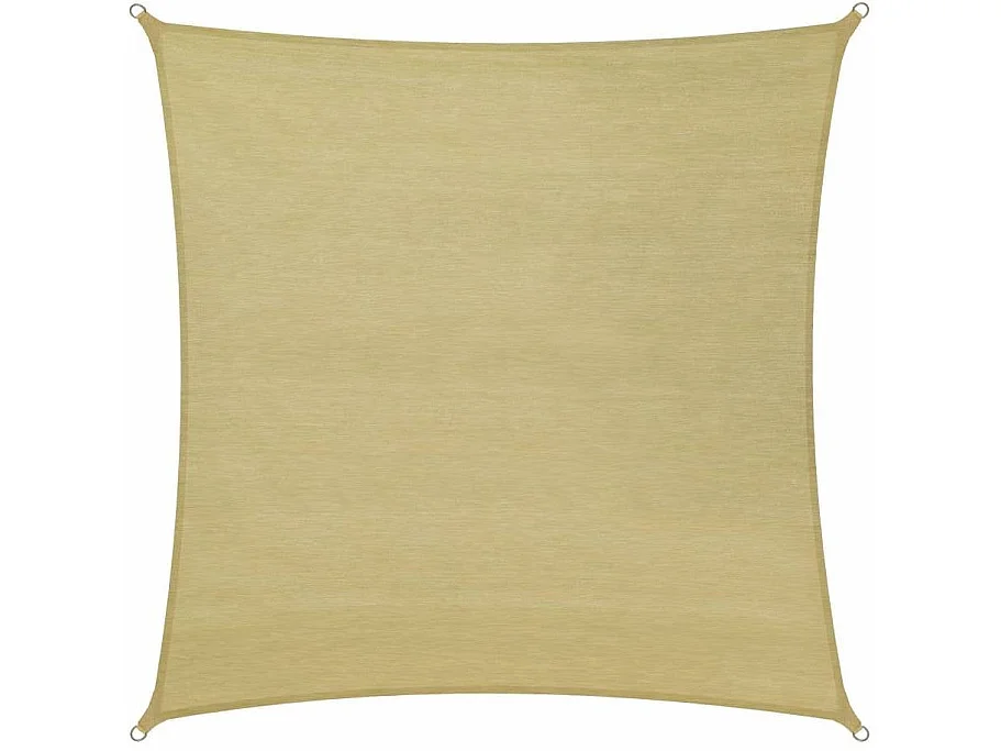 Voile d'ombrage taud de beige 500 x 500 x 500 cm 08_0000537