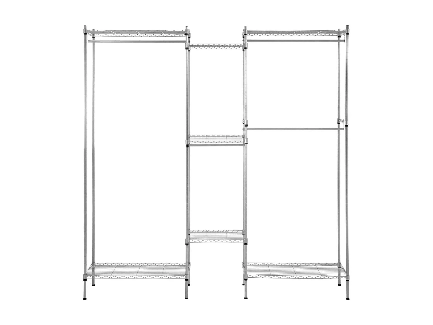 Perchero 190 x 45 x 195 cm Perchero resistente de 210 kg Perchero de metal 14_0005195