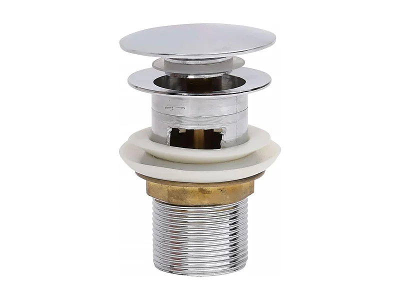 Drain à poussoir avec 6.4 x 6.4 x 9.1 cm 02_0003483