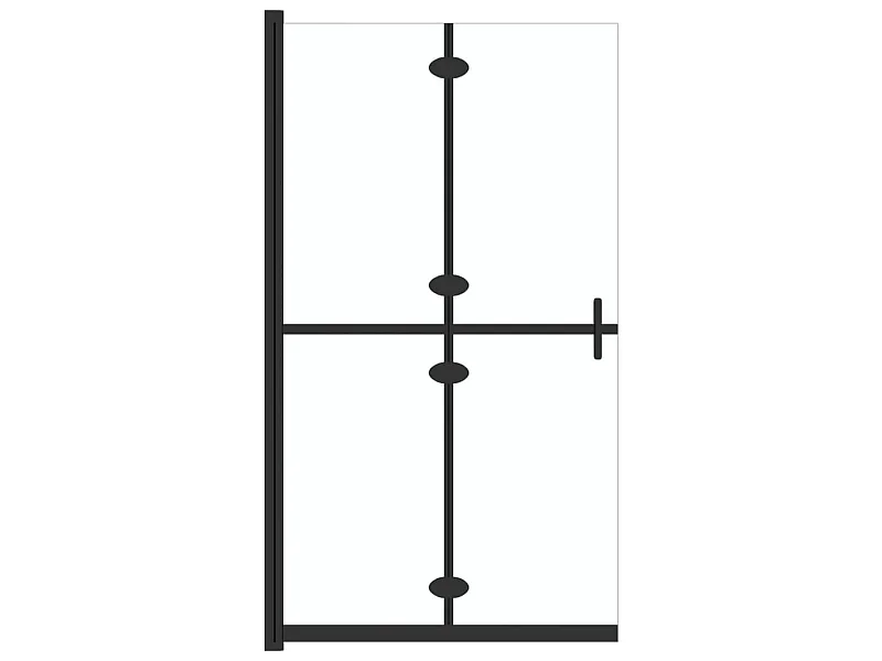 Paroi de douche pliable verre 70 x 5 x 190 cm 02_0002159