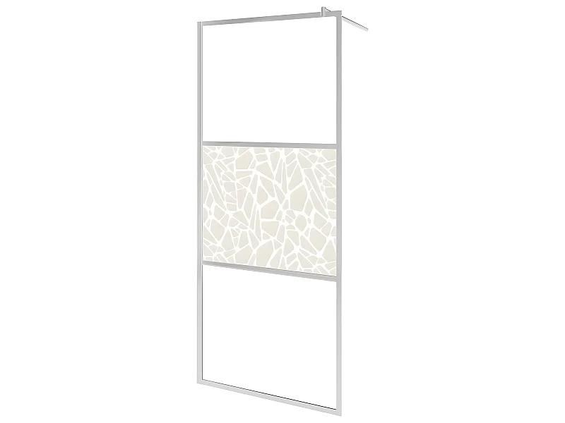 Paroi de douche à verre 115 x 5 x 195 cm 02_0002130