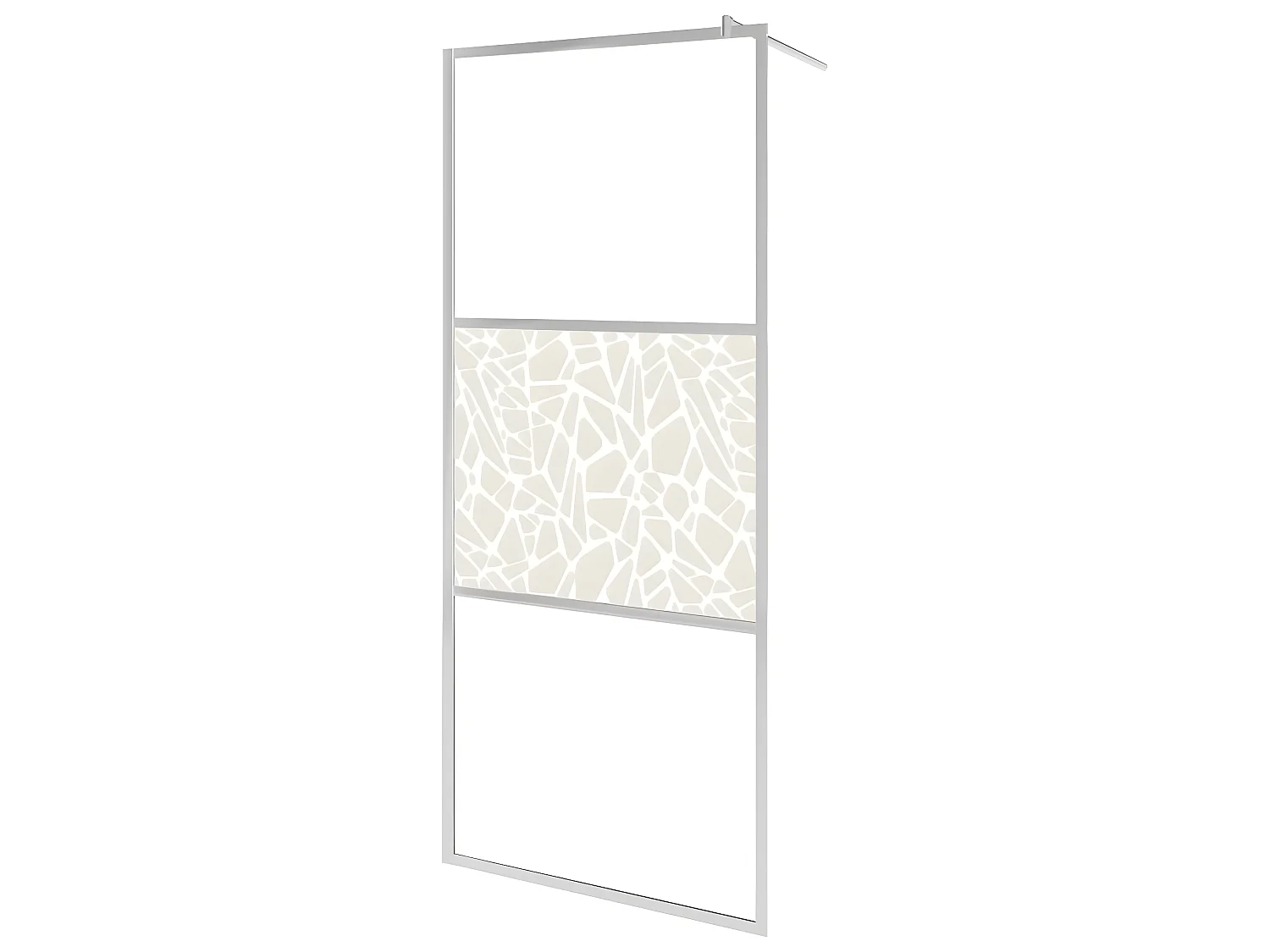 Paroi de douche à verre 115 x 5 x 195 cm 02_0002130