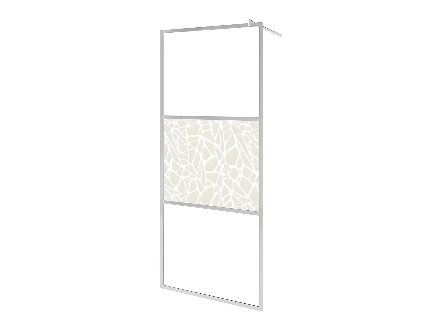 Paroi de douche à verre 115 x 5 x 195 cm 02_0002130