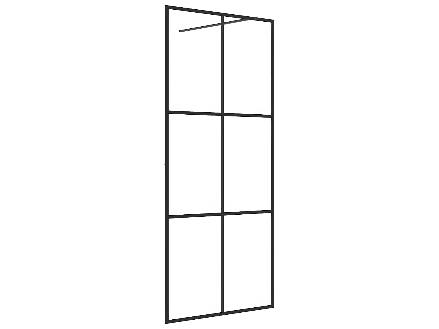 Paroi de douche avec verre 90 x 5 x 195 cm 02_0002145