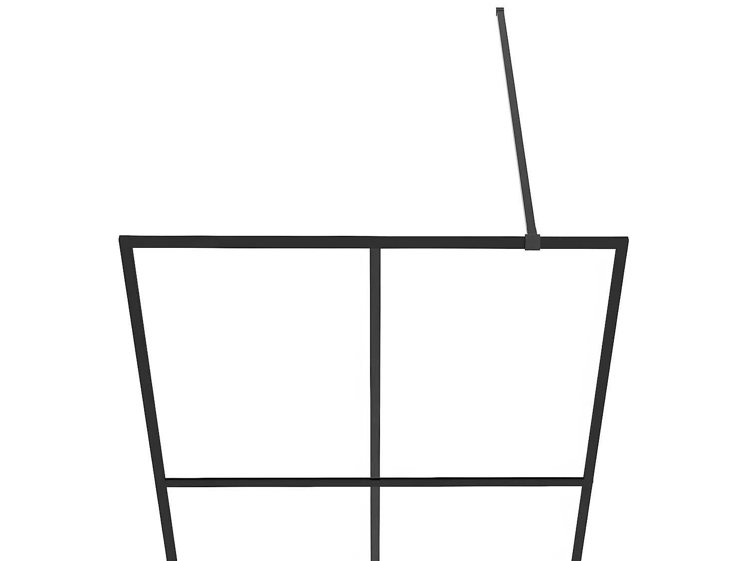 Paroi de douche avec verre 90 x 5 x 195 cm 02_0002145