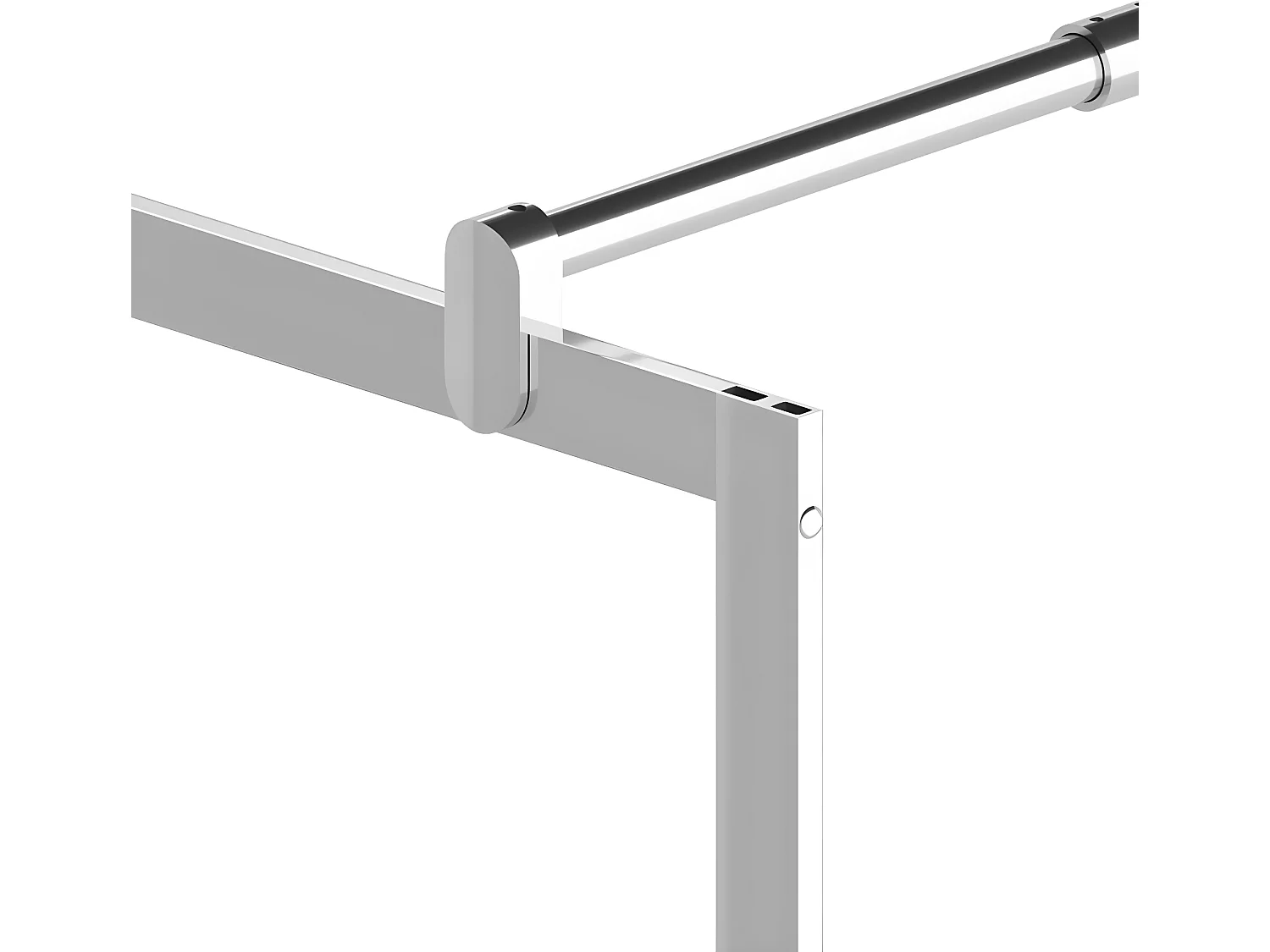 Paroi de douche à verre 90 x 5 x 195 cm 02_0002128