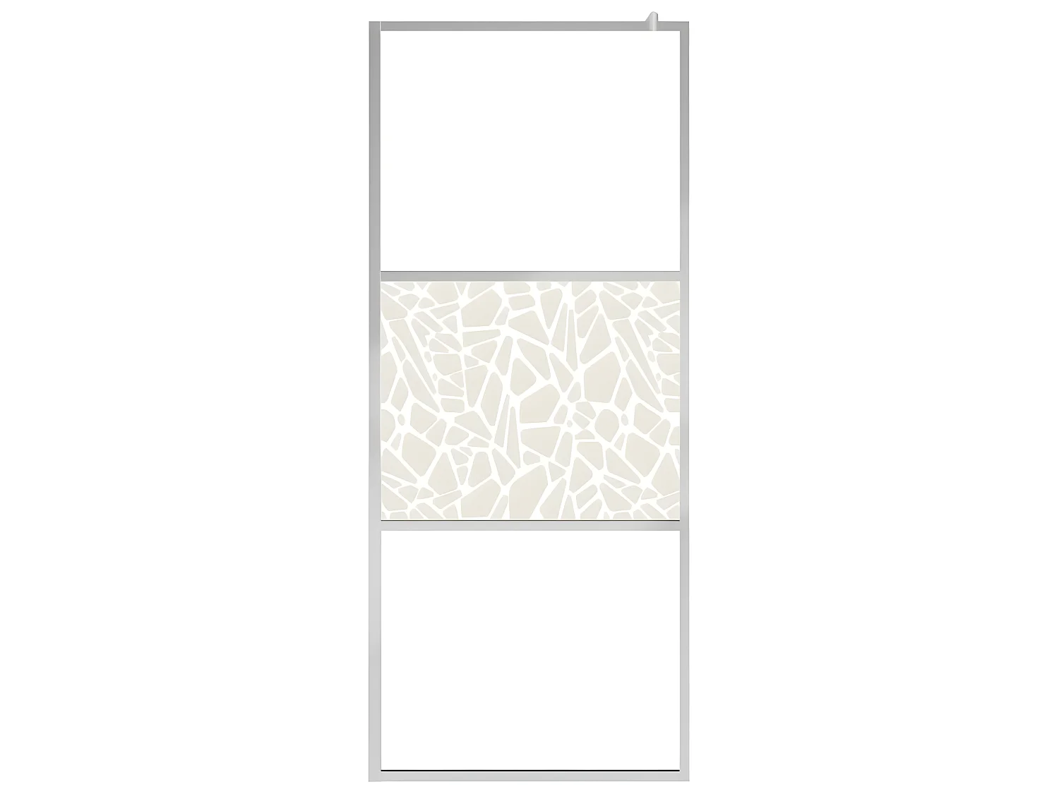 Paroi de douche à verre 100 x 5 x 195 cm 02_0002129