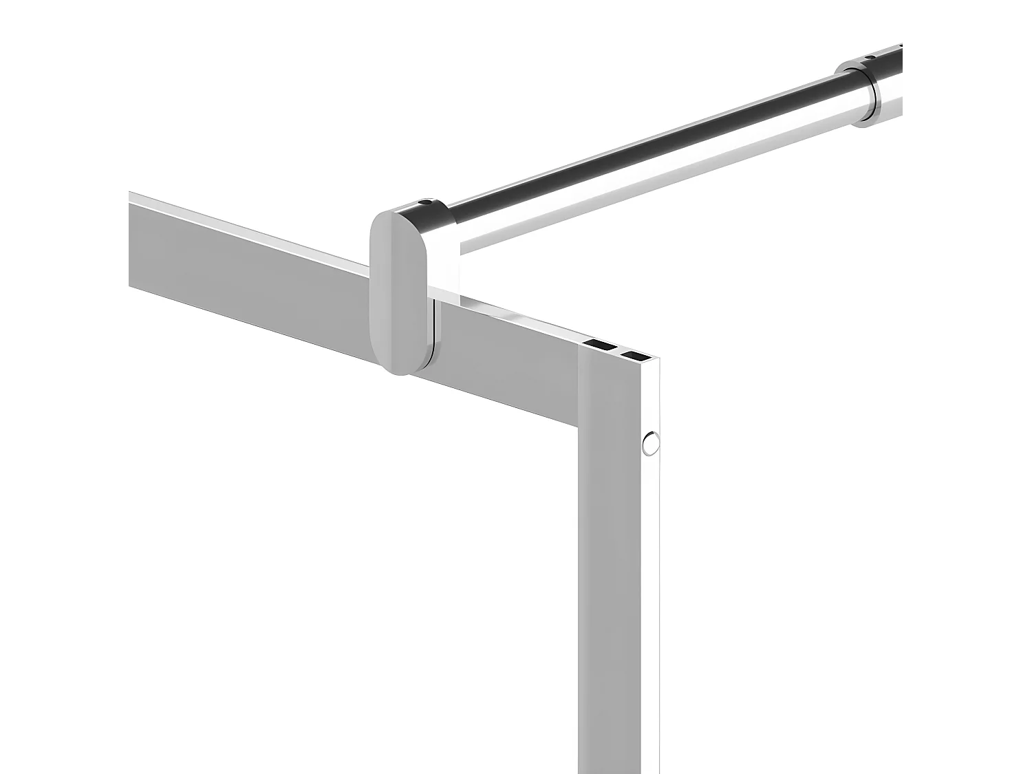 Paroi de douche à verre 100 x 5 x 195 cm 02_0002129