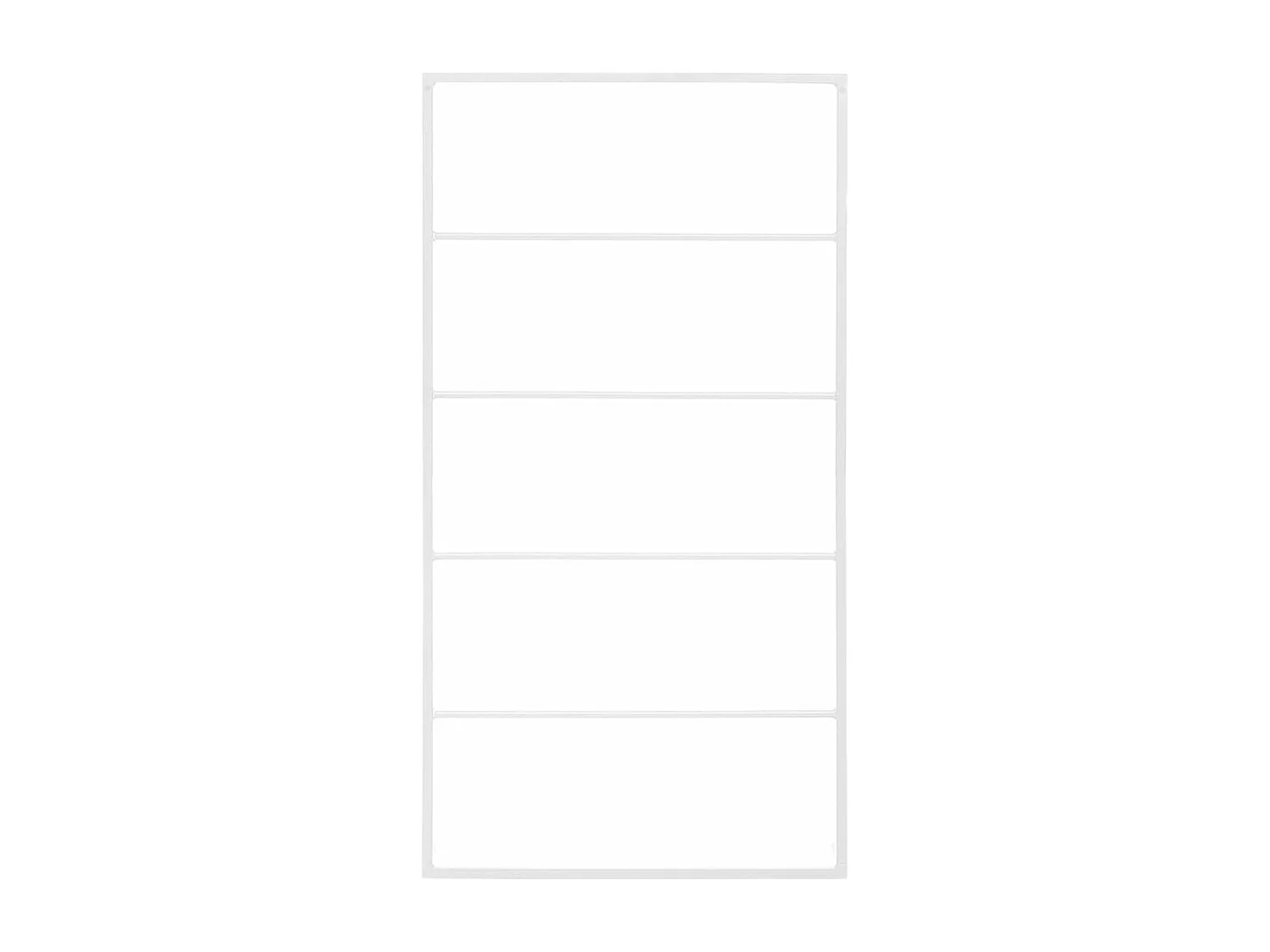 Porte-serviette support mural support blanche 60 x 10 x 116 cm 02_0001641