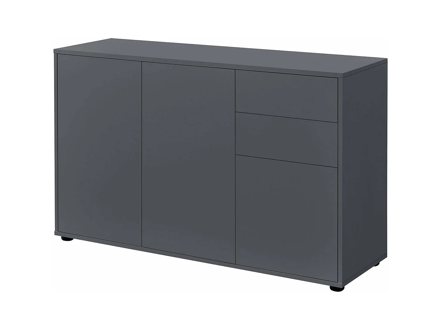Commode stylée meuble de grise 117 x 36 x 74 cm 03_0005048