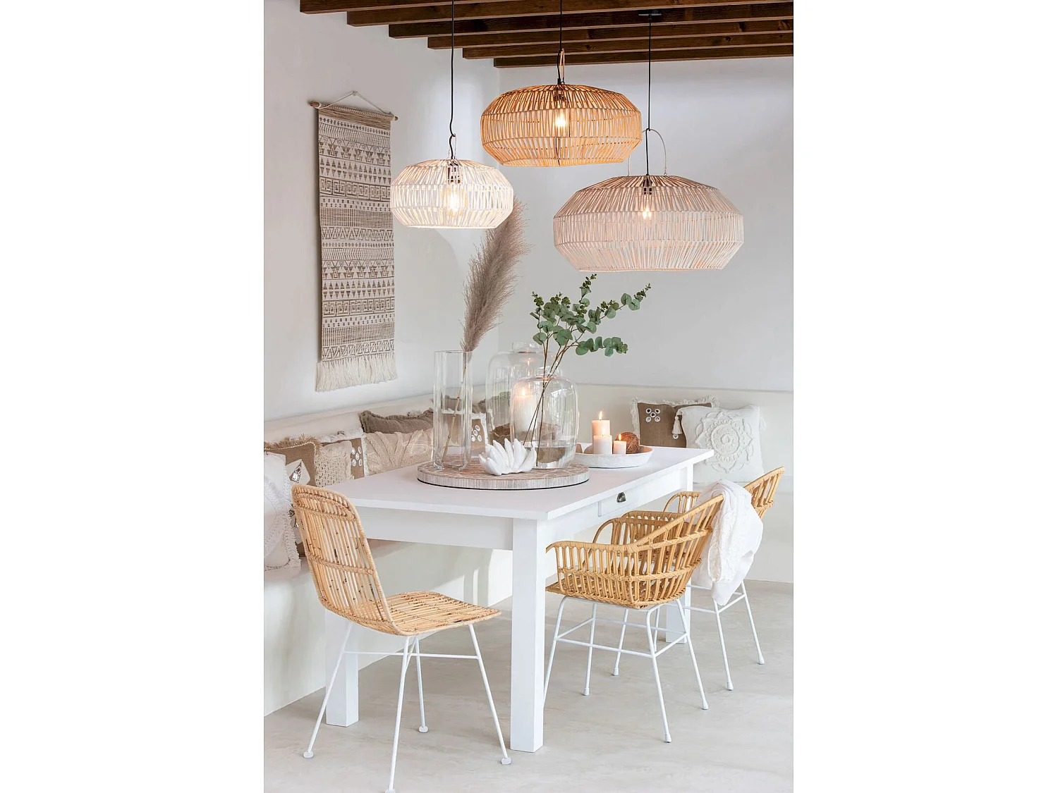 Chaise Grannis en Rotin