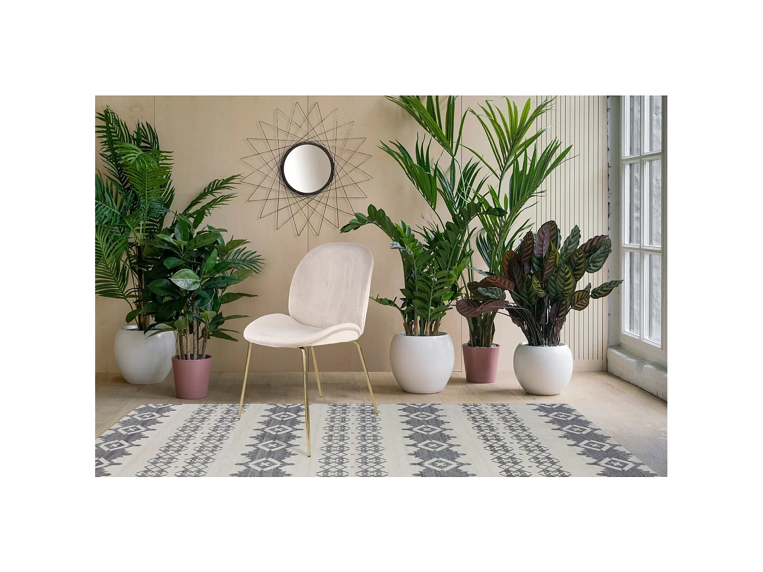 Chaises charlize 110 (lot de 2)