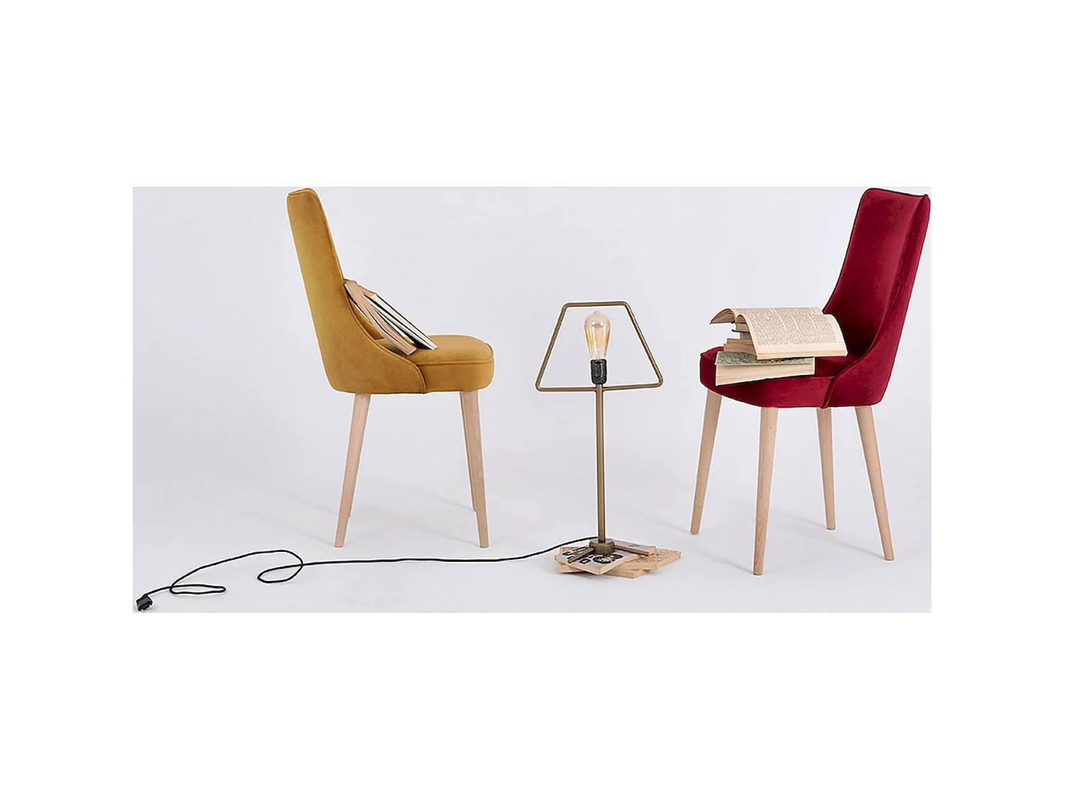 Chaise Kiko 47 x 45 x 89 cm