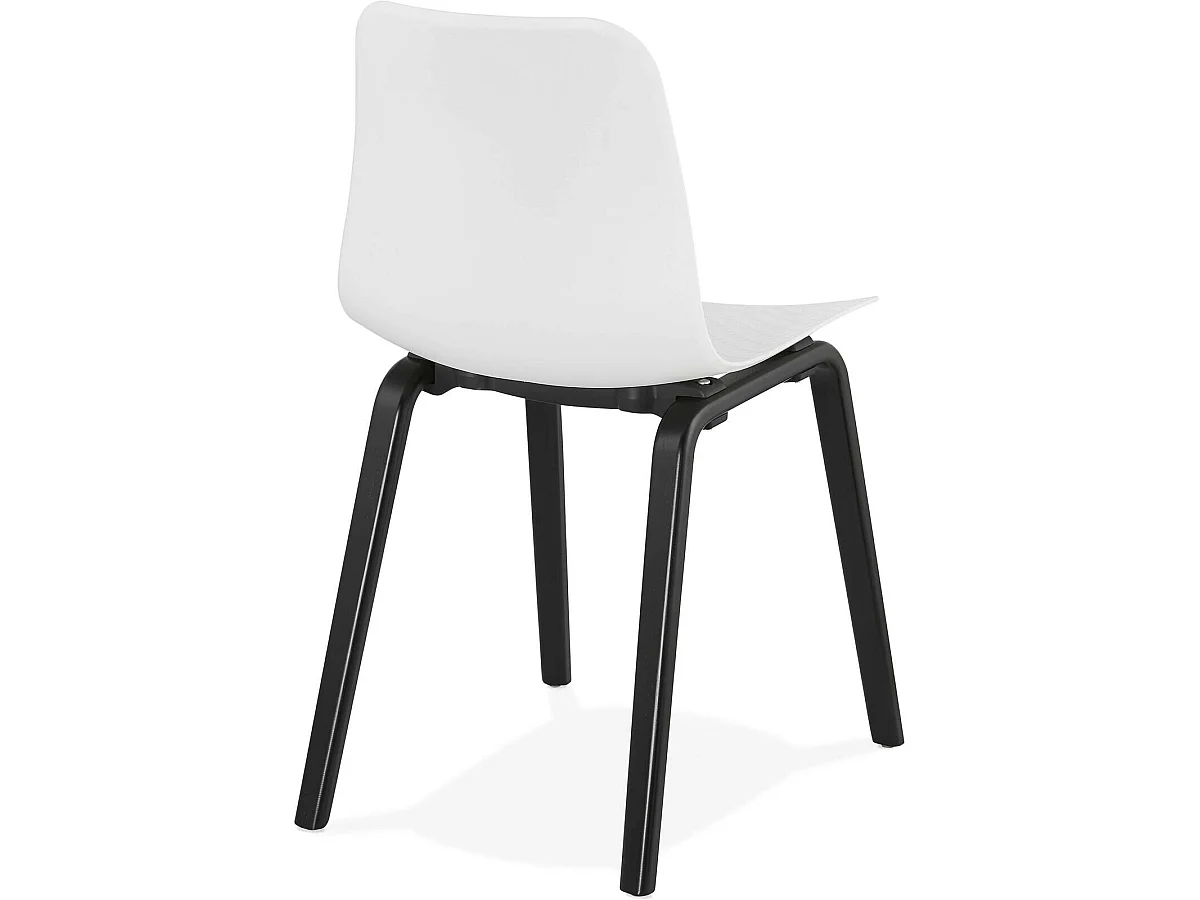 Chaise design monark black