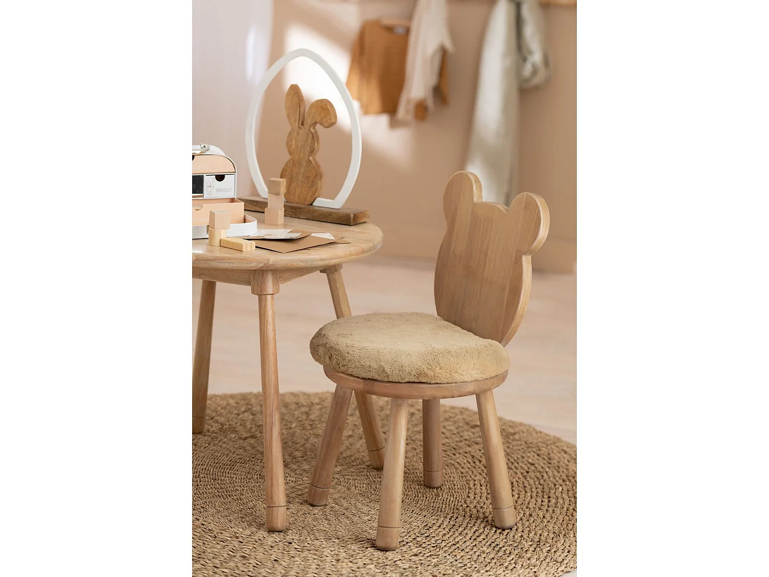 Chaise enfant Dell en Bois