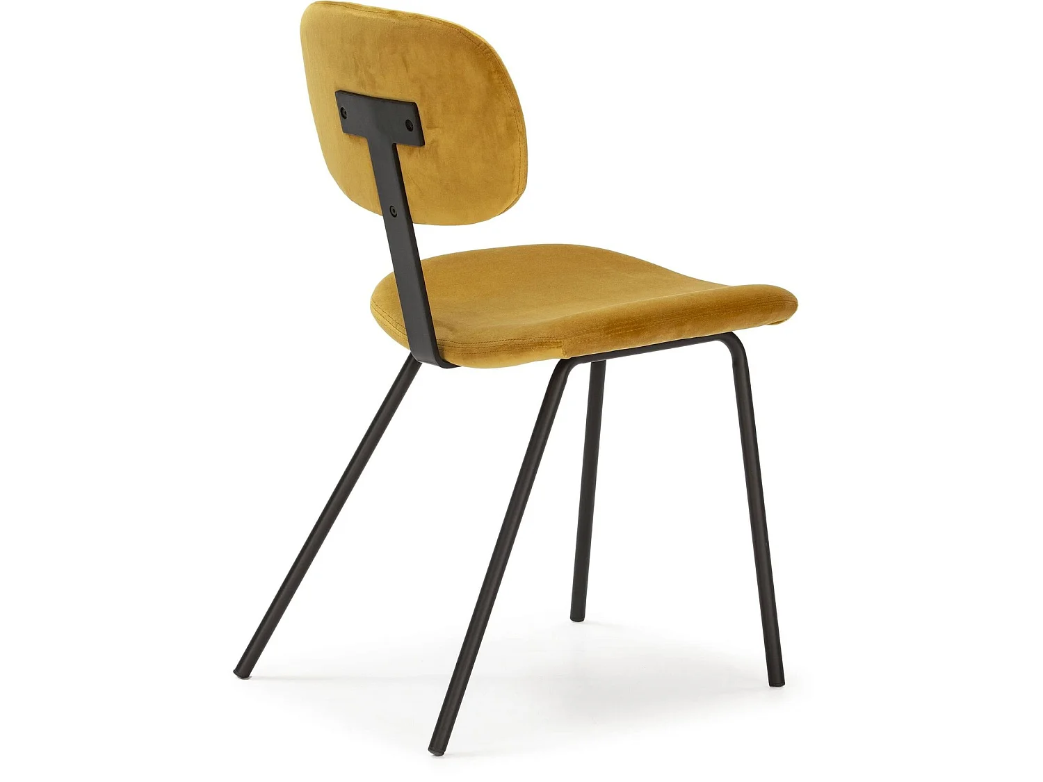 Chaise Huy Jaune, Noir