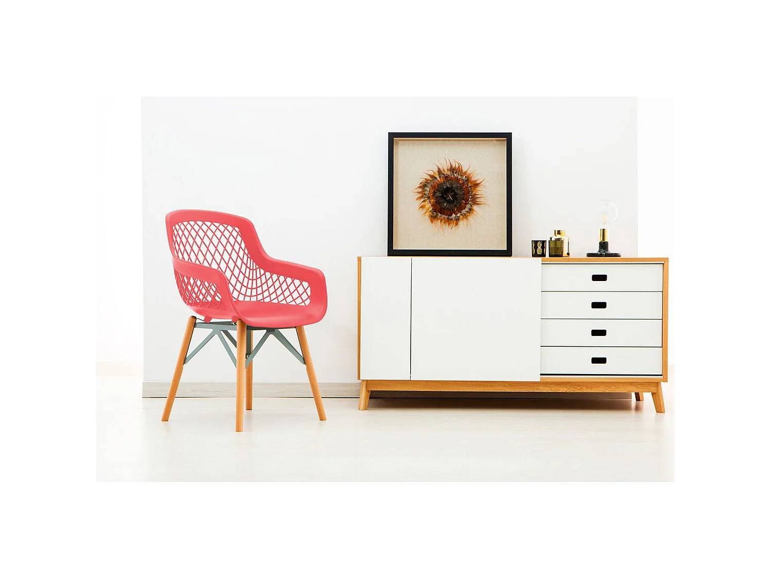 Chaises pure style (lot de 4)