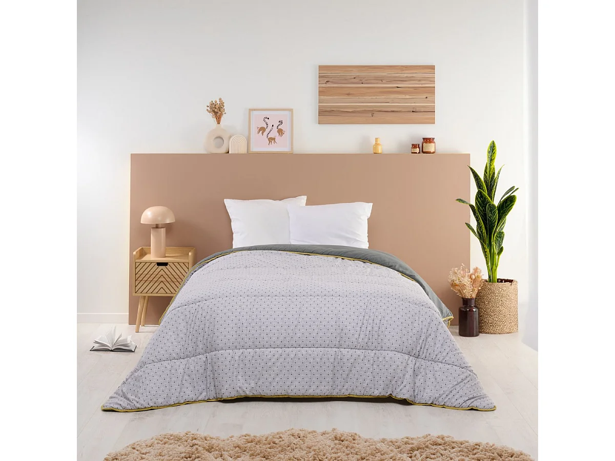 Couette imprimée Graphique - Chaude 350g/m2 - 140x200cm