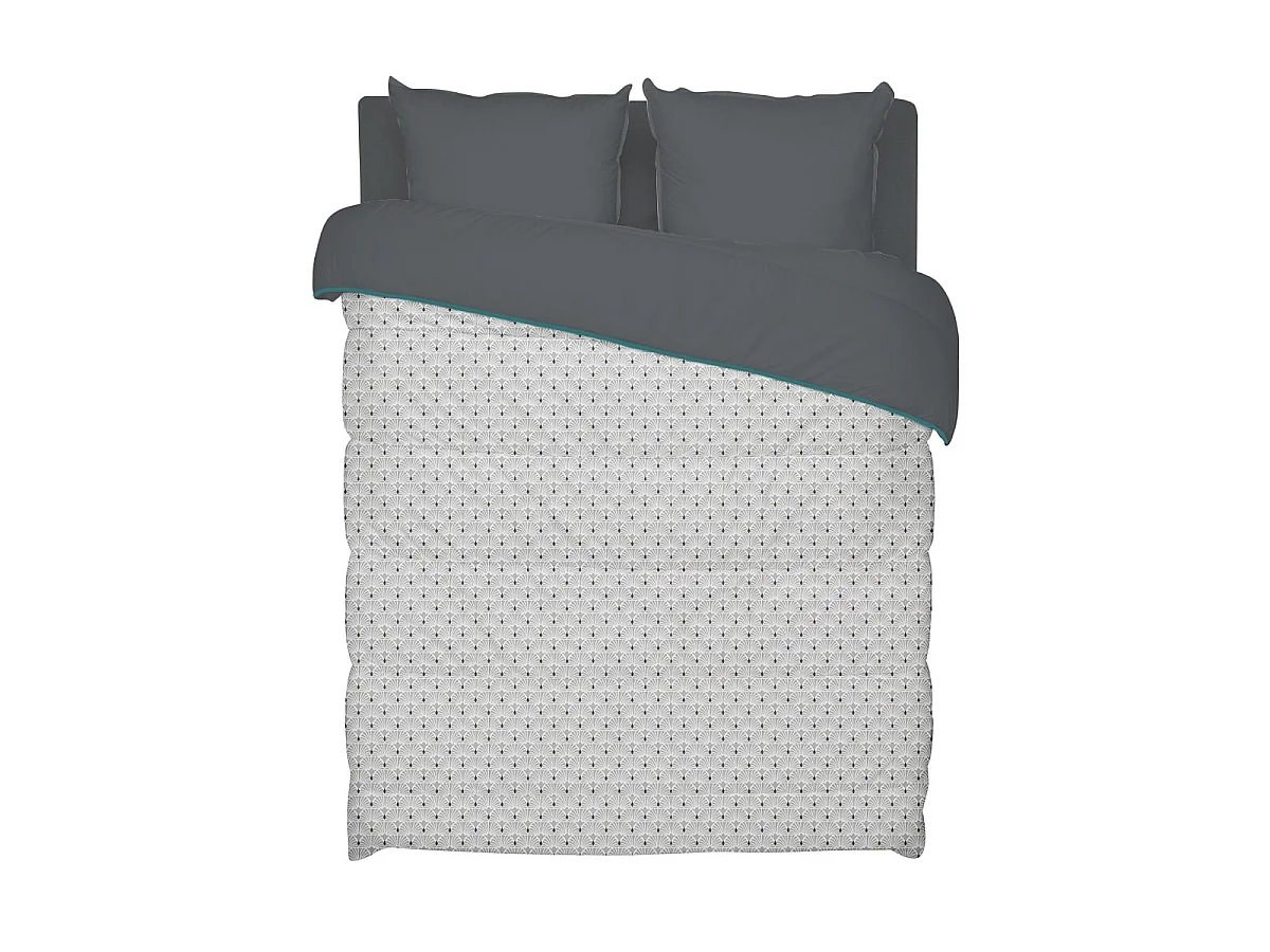 Couette imprimée Graphique - Chaude 350g/m2 - 140x200cm