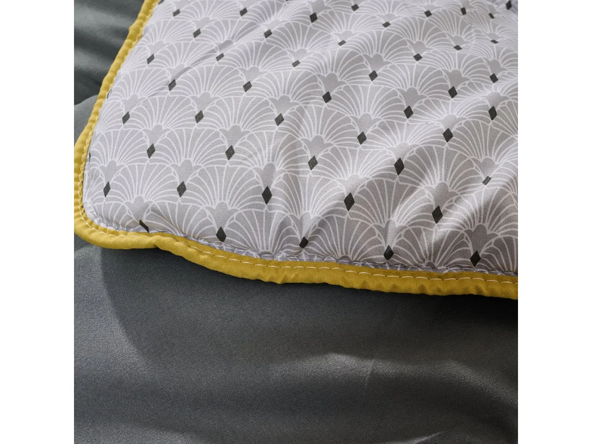 Couette imprimée Graphique - Chaude 350g/m2 - 220x240cm