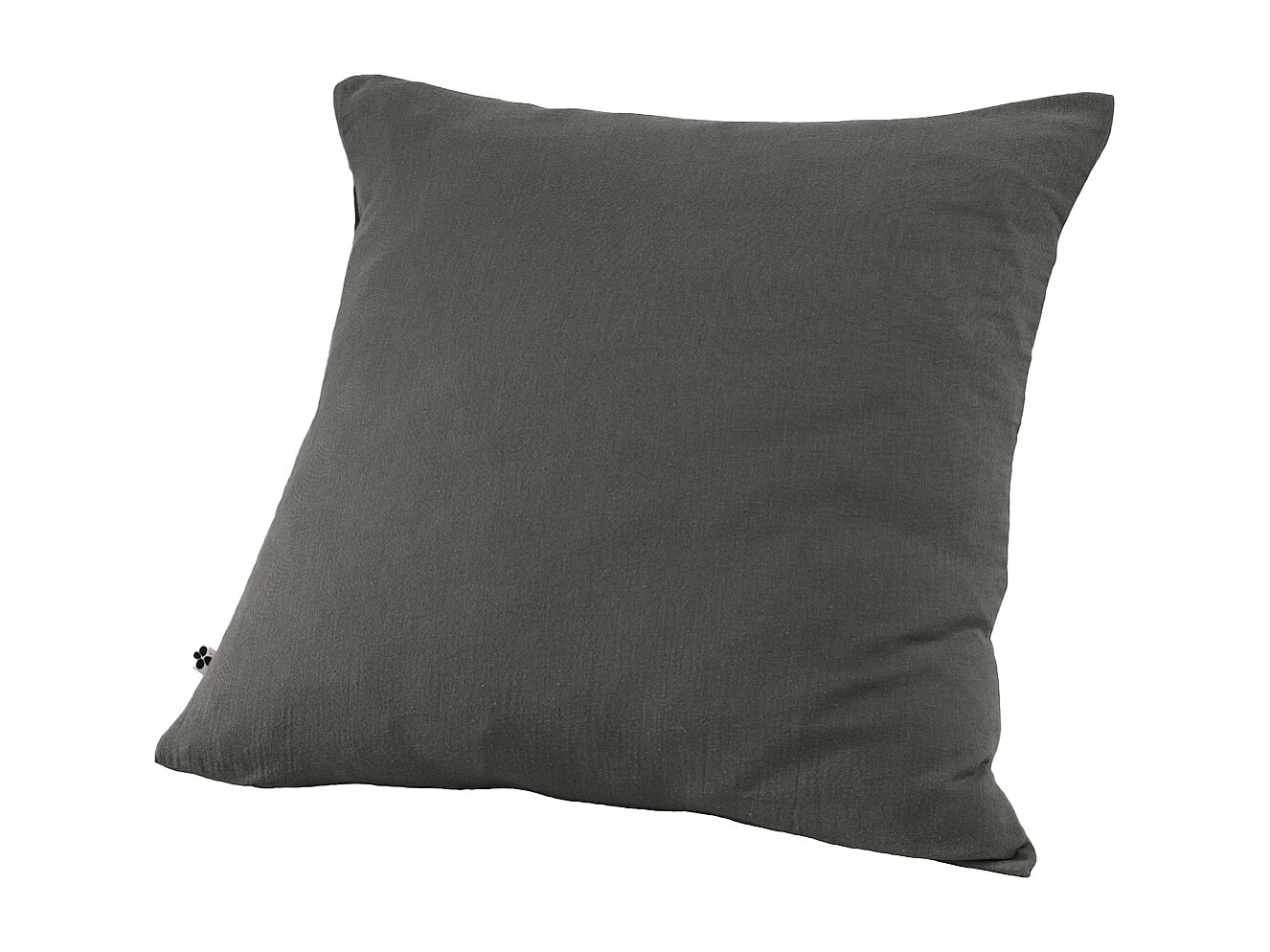 OUREA - Taie d'Oreiller 60x60cm Gaze de Coton Granit