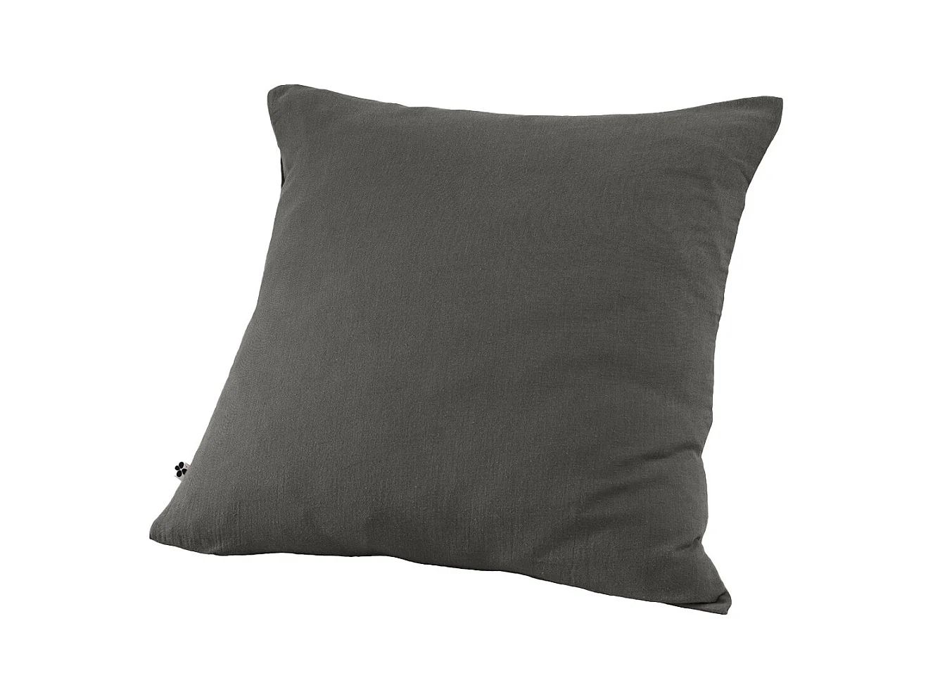 OUREA - Taie d'Oreiller 60x60cm Gaze de Coton Granit