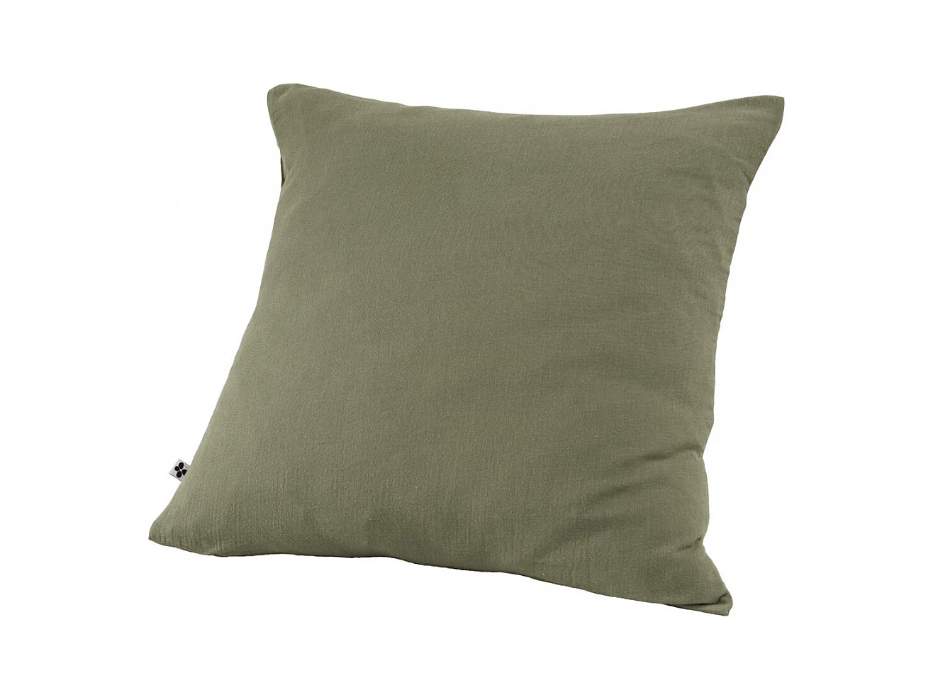 OUREA - Taie d'Oreiller 60x60cm Gaze de Coton Romarin