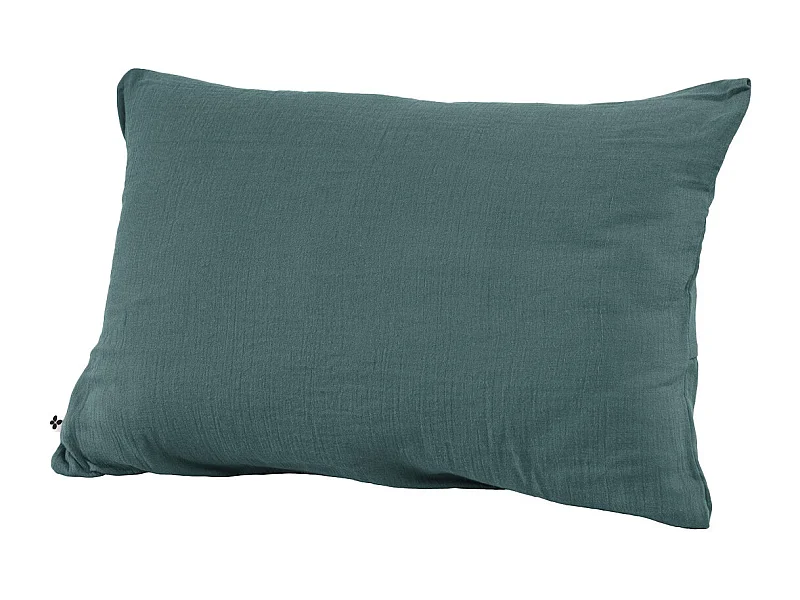 OUREA - Taie d'Oreiller 50x70cm Gaze de Coton Canard