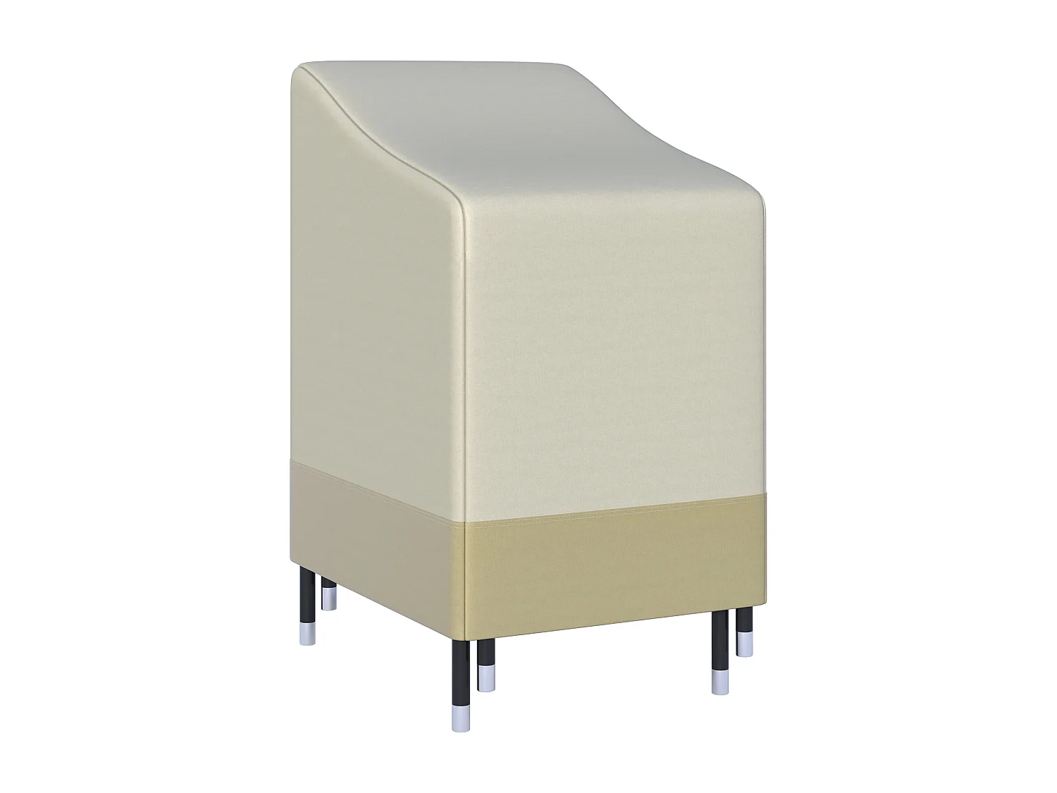 Housse de protection chaises de jardin empilables bâche étanche 70L x 90l x 115H cm oxford haute densité 600D beige café