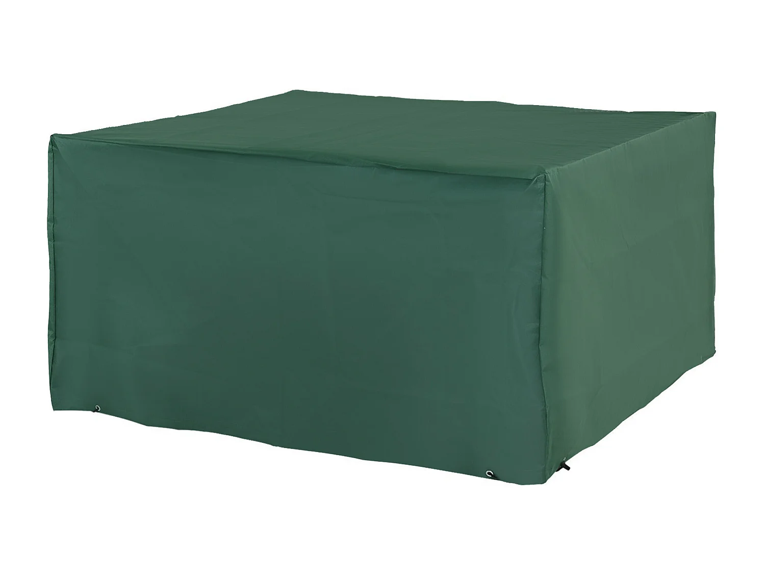Housse de protection etanche pour meuble salon de jardin rectangulaire 135L x 135l x 75H cm vert