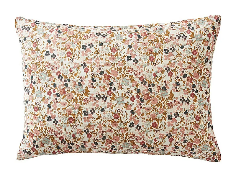 ISIS - Taie d'Oreiller 50x70cm Gaze de Coton Motif Liberty