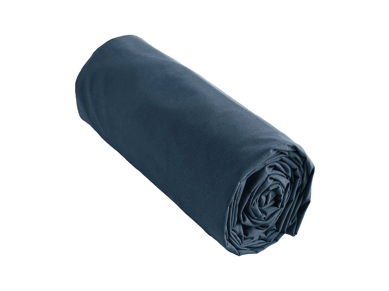 SAMIA - Drap Housse 160x200cm Coton Coloris Mûre