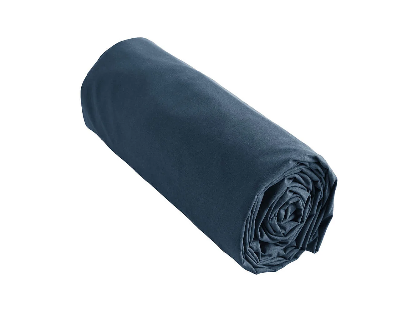 SAMIA - Drap Housse 200x200cm Coton Coloris Mûre