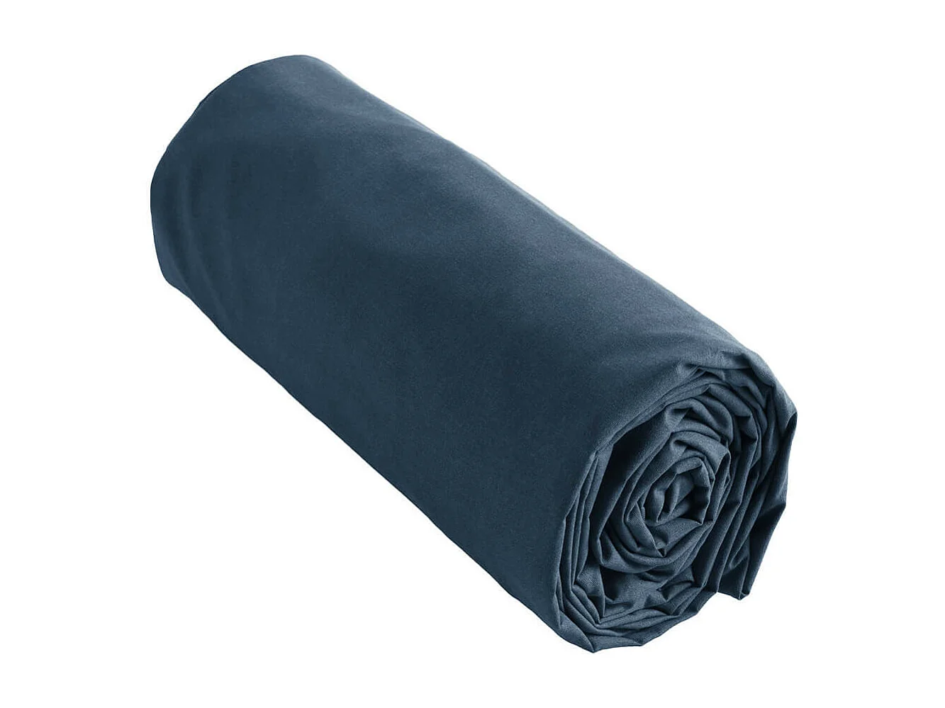 SAMIA - Drap Housse 140x190cm Coton Coloris Mûre