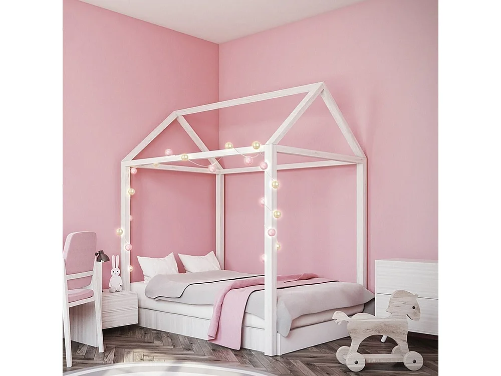 Guirlande lumineuse boules colorées 20 LED 3,72 m (Lot de 2)