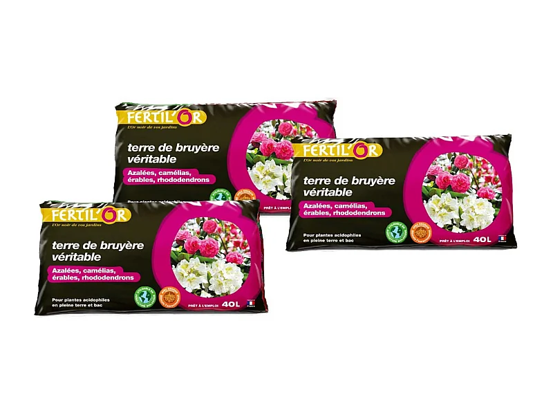 Terre de bruyère véritable 40 litres