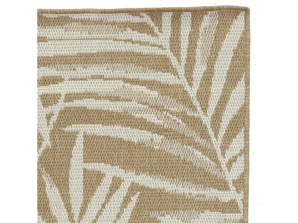 Tapis d'extérieur en plastique recyclé Feuilles 200 x 300 cm