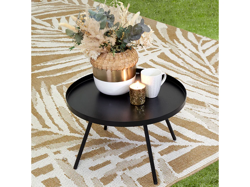 Tapis extérieur en polypropylène Feuilles 150 x 200 cm