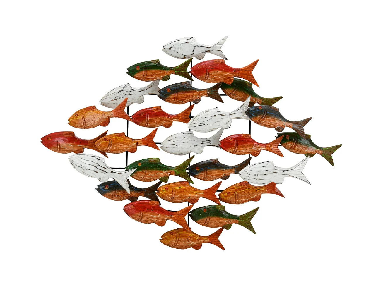 Banc de poissons en albasia