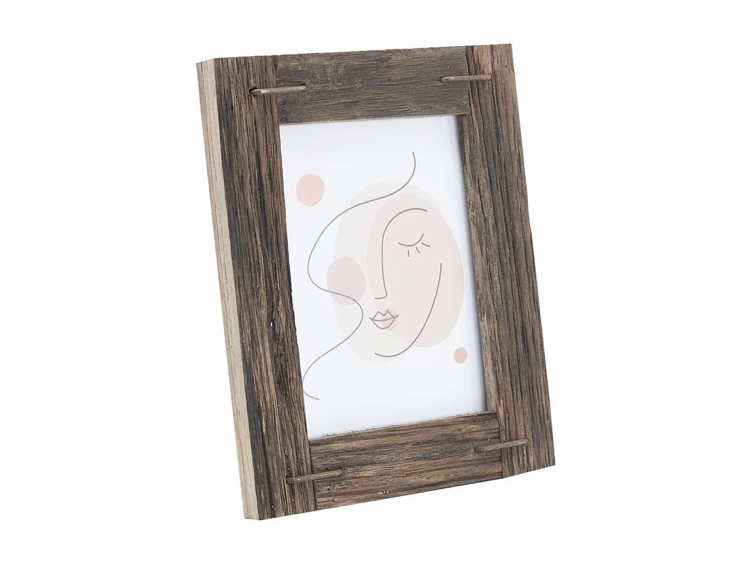 Cadre photo 18x24cm en bois recyclé 1 Photo