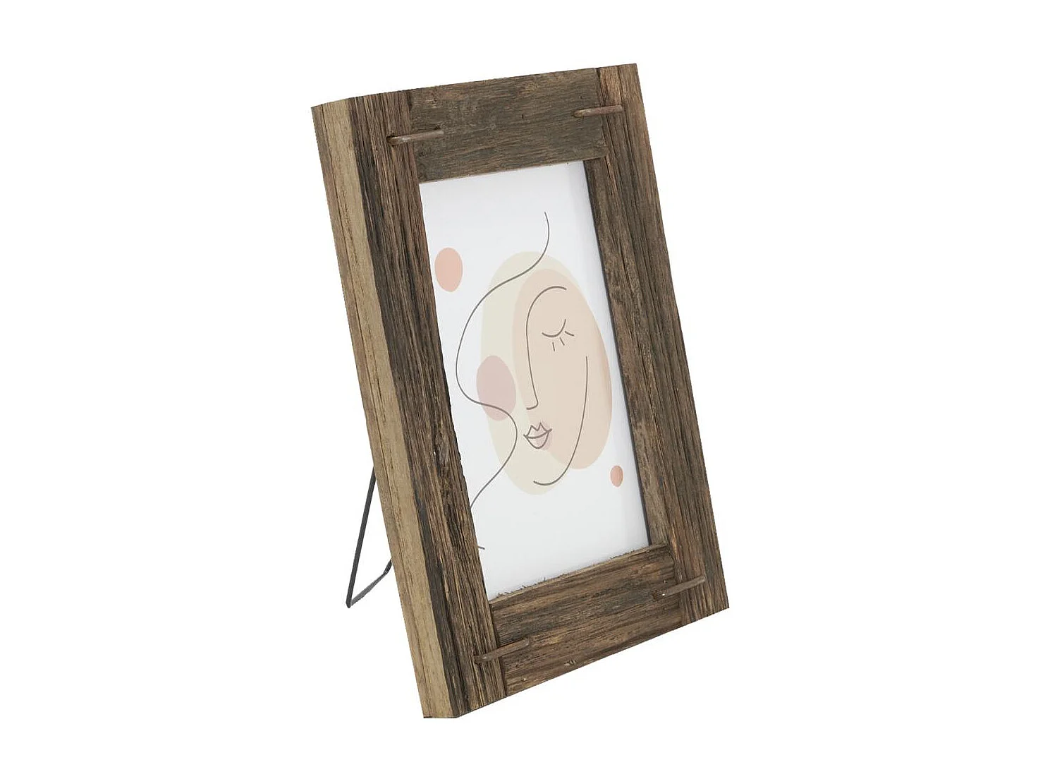 Cadre photo 18x24cm en bois recyclé 1 Photo