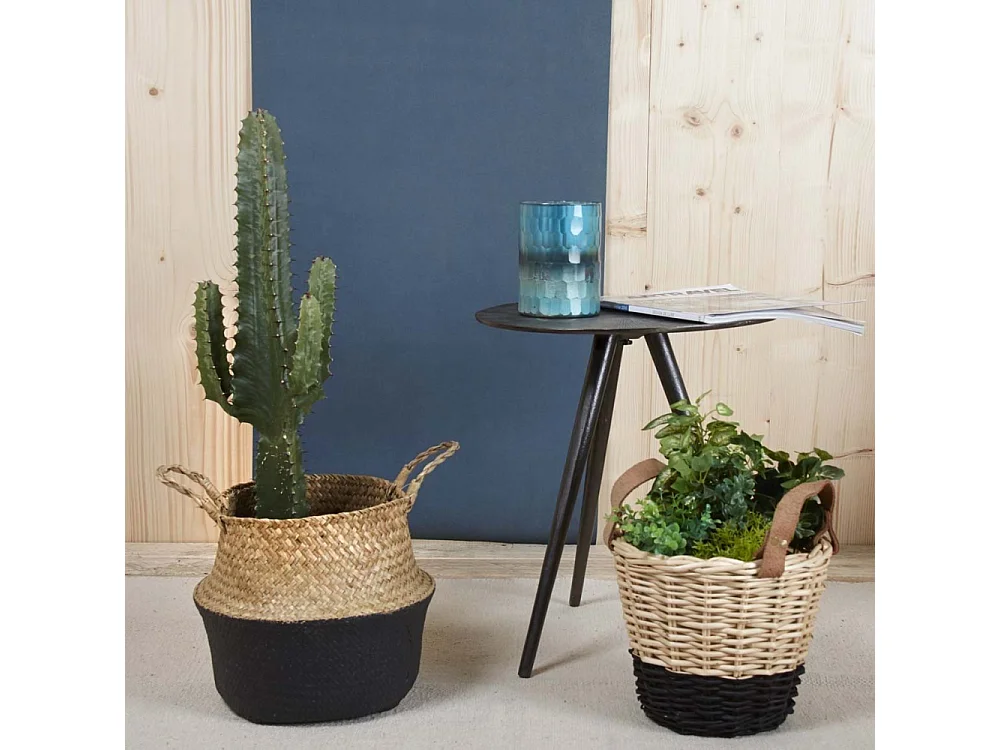 Table ronde métal zinc antique Diamètre 36cm