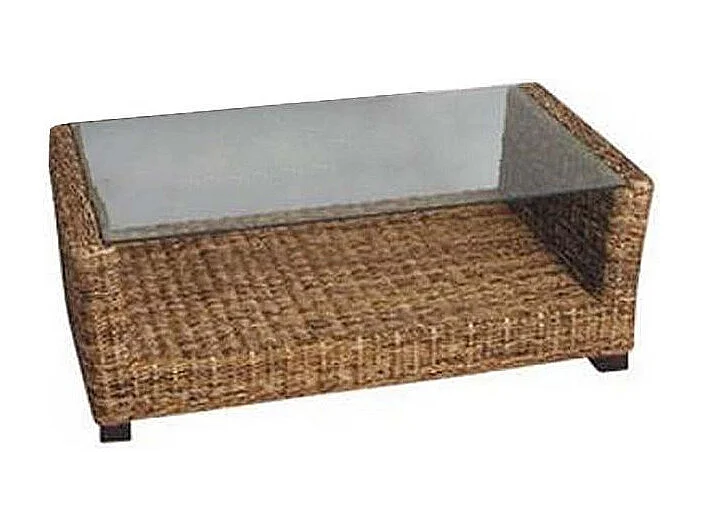 Salon en bananier et acajou Célèbes