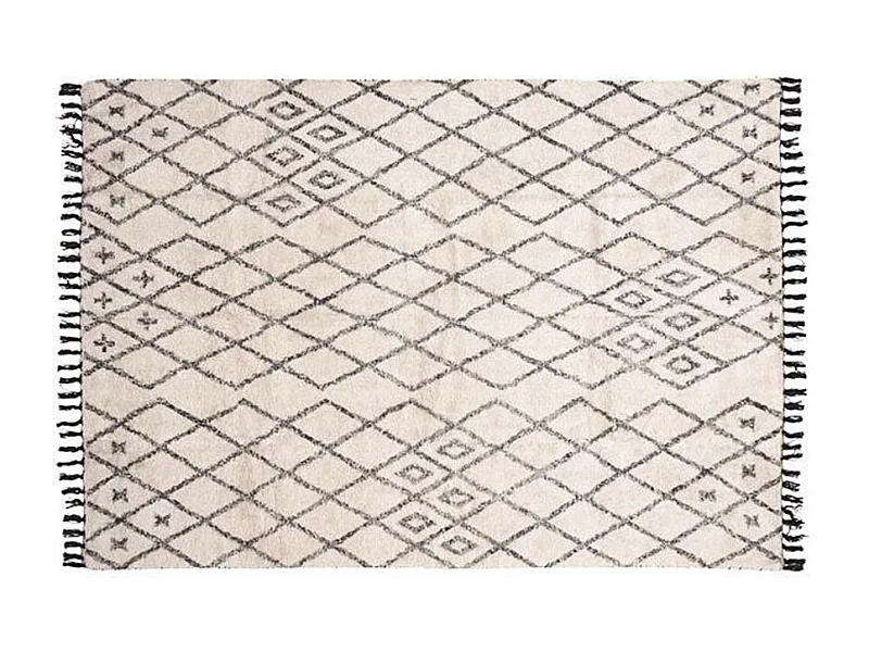 Tapis berbère en coton Masuna 200 x 140 cm