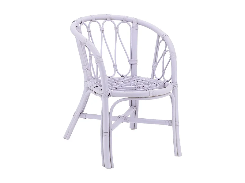 Fauteuil enfant en rotin Côme